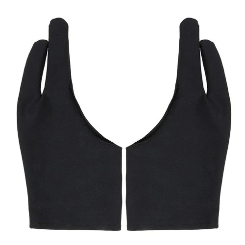 2 pcs a due dita che disegna un guanto antimocoloso dell'artista (taglia M)