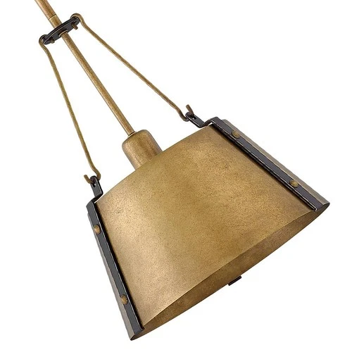 Hinkley Cartwright 11 1/2" Wide Rustic Brass Mini Pendant - Picture 8 of 10