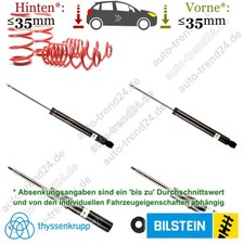 B4-Kit Tieferlegungsfahrwerk 35mm u.a.: Audi A5 Sportback 8TA, Bj. 2009-2017
