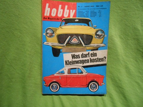 Hobby Heft, März 1959, Das Magazin der Technik