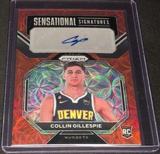 2022-23 Prizm Sensational Signatures Collin Gillespie #SS-CG RC