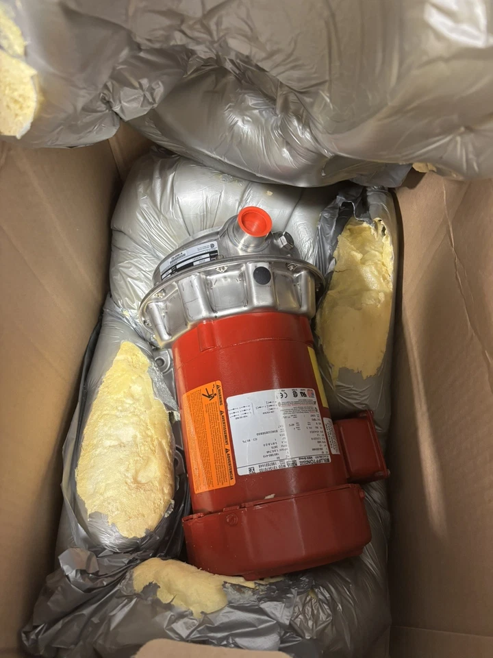 NEW BELL & GOSSETT 1AM041 PUMP 1/2HP 208-230/460V 30-1T 3530 SERIES - Image 2 of 4