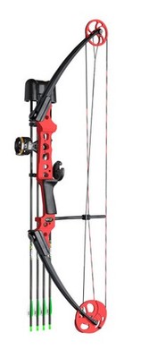 Mathews Genesis Gen-X Youth Bow Red RH 25-40
