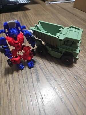 TRANSFORMERS REVENGE OF THE FALLEN DEVASTATION ACTION FIGURE TOY + Optimus Prime