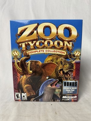 Zoo Tycoon: Complete Collection (PC, 2003) Box CIB Complete SEALED Excellent
