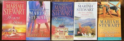 MARIAH STEWART Romances Lot Of 5 Softcover Books Paperback Novels Summer Reads