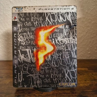 Resident Evil 5 Steelbook Edition - Playstation 3 - OVP - CIB - PAL - Blitzver.