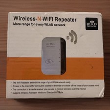 Wireless N WiFi Repeater Internet Booster Signal Amplifier NEW WLAN Network