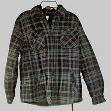Boys Jacket Gray Plaid C. R. Blues Size 18/20 NEW