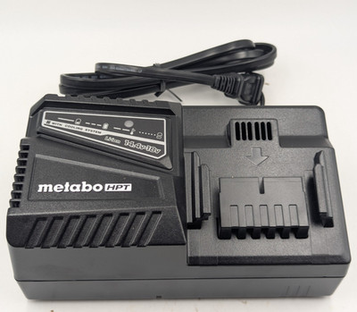 Metabo HPT 18v Lithium Battery Charger, UC18YFSL, Brand New Open Box, 14.4v-18v