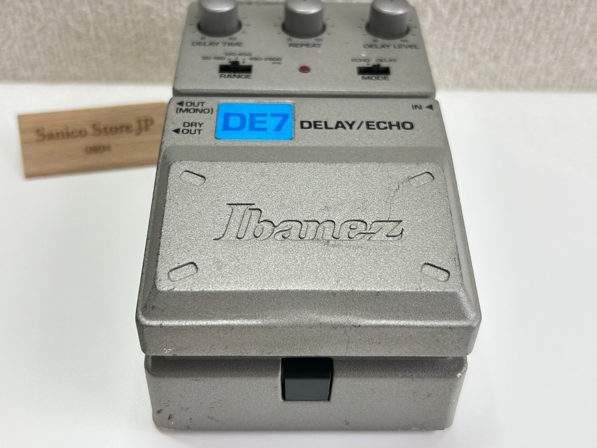Ibanez DE7 Echo Guitar Effect Pedal for sale online | eBay