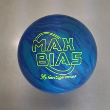 Radical Max Bias  1ST QUALITY  bowling ball  15 LB. NEW IN BOX   #269