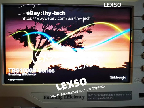 1PCS Tektronix TBS1202B Digital Oscilloscope, 2 Channel, 200 MHz 2GS/s /lhy - Picture 6 of 9