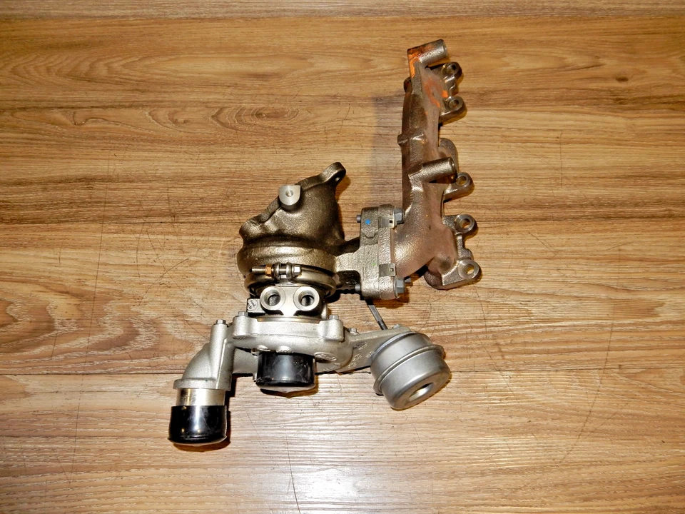 福特涡轮左涡轮增压器 2010 - 2019 年金牛座探险者林肯 MKS MKT 3.5L 原始设备制造商 — 第 2/4 张图片