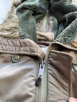 80s OG Military N-2B Bomber Jacket Fur Y2K style | eBay