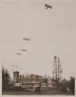 Blackburn Bluebird Formation Hanworth Early Aviation 1930 - Original Press Photo — photo 1