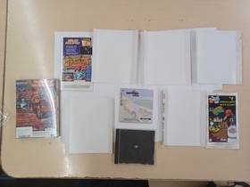 LOT - Sega Saturn & Sega CD Cases Manuals & Artwork Madden Complete - D Disk 1