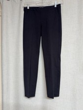 LIVERPOOL Black Pull On Ankle Trousers Dress Pants Stretch sz 2/26