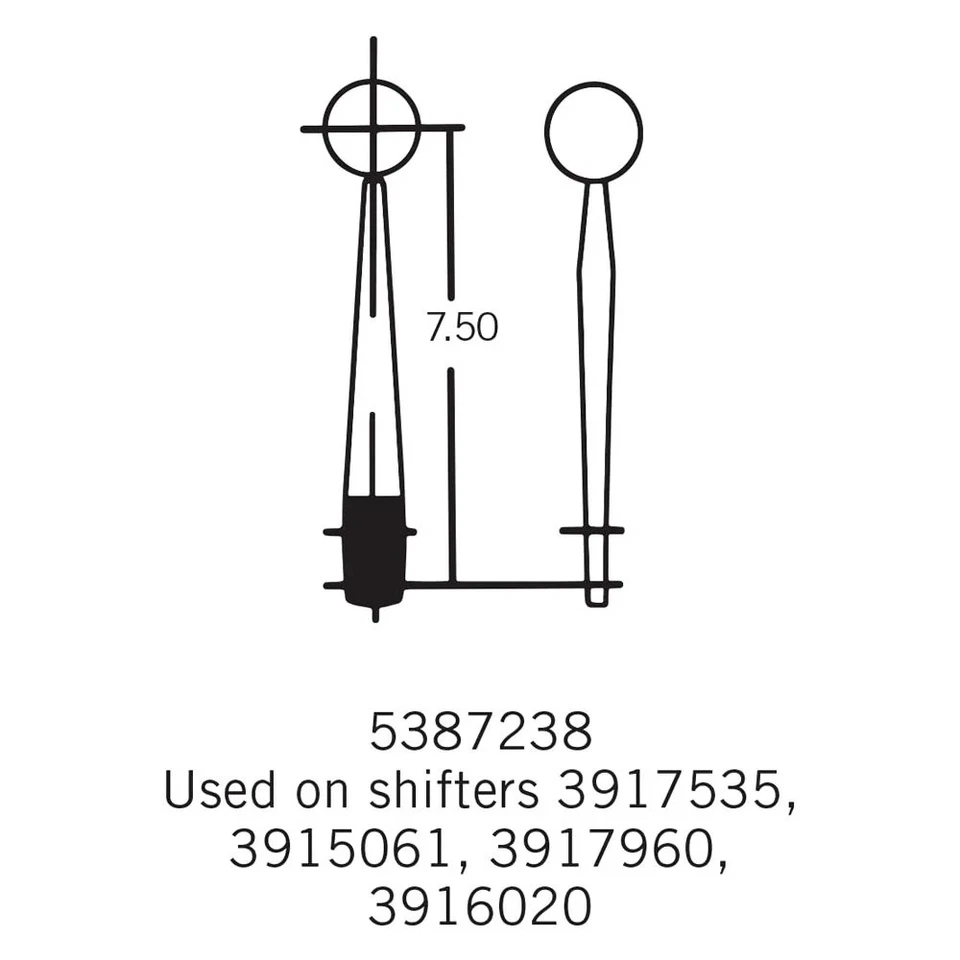 For Ford F-150 75-81 Street Super Manual Transmission Shifter Assembly Foto 2 de 4