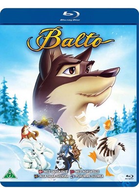 Balto NEW Kids and Family Blu-Ray Disc Simon Wells Kevin Bacon