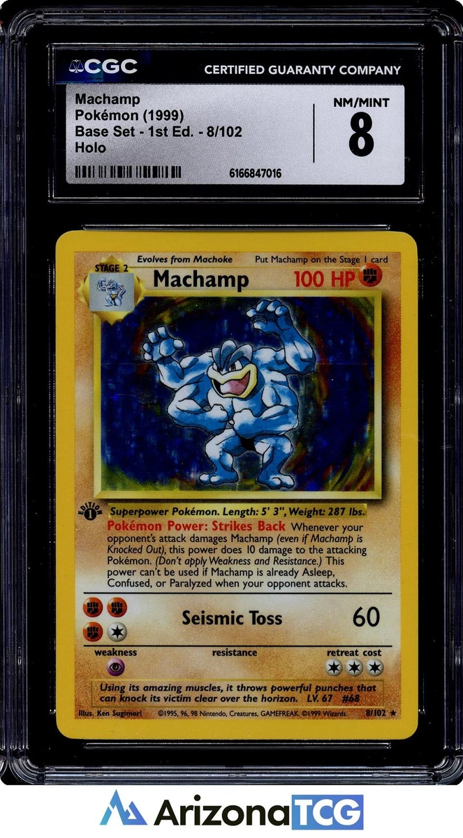First Edition Pokémon Machamp Individual Cards for sale | eBay