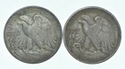 Sharp 50c 1941-S 1946-S Walking Liberty Half Dollar - Collection Lot *691
