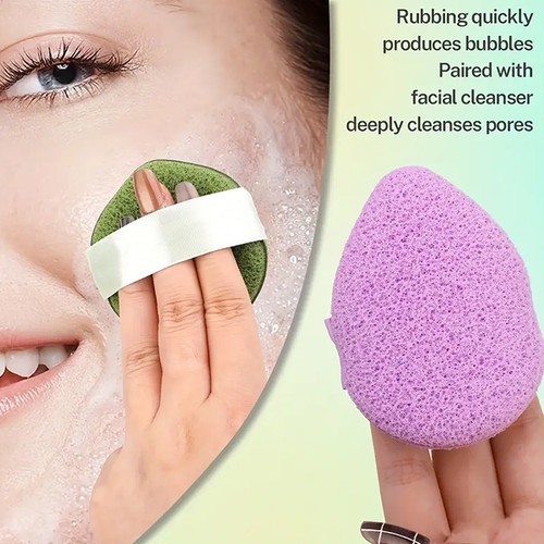 3 PCs Face Peeling Pads Gesichtsreinigungsschwamm Gentle Puffing Puffs - Bild 10 von 16