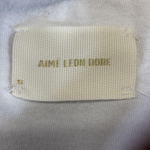 Aimé Leon Dore Shirt Mens Small White Basketball Graphic Tee Streetwear - Picture 8 of 12