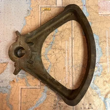 Edson Marine Bronze Steering Quadrant, Fig. 614-10, 1-1/2" Shaft Diameter