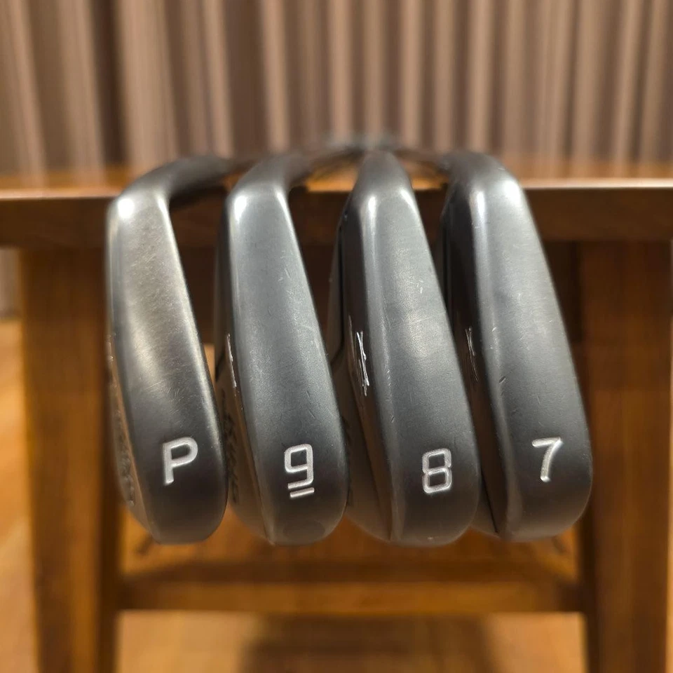 Lefty Cobra KING FORGED MB 4pcs Iron Set 7-9/PW Flex-R RAUNE i75 No H/C - Image 4 of 4