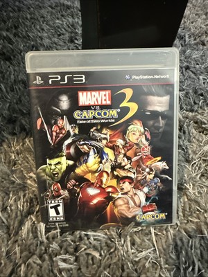 Marvel vs. Capcom 3: Fate of Two Worlds (PS3 Sony PlayStation 3) W/ Case TESTED