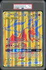 Charizard & Reshiram PSA 9 GX SM247 Pokemon Jumbo Card Full Art Tag Team Promo