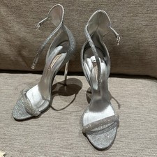 Casadei Cappa Blade Silver Wedding Shoes