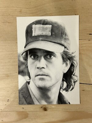Mel Gibson 517 Vintage Postkarte UNBESPOSTED gedruckt in den USA schwarzweiß