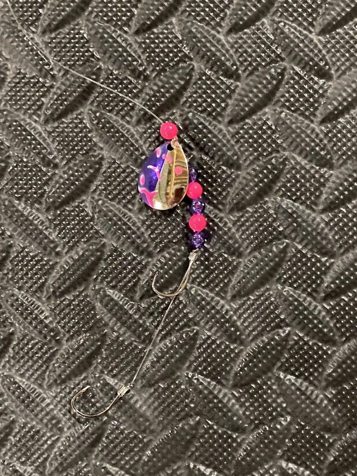 North Coast Lure Walleye Crawler Harness 5 Pack Dbl Hook Colorado Blade 3 - Image 3 of 4