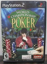 WORLD CHAMPIONSHIP POKER - PS2 - COMPLETE W/ MANUAL