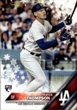 2016 Topps Holiday Trayce Thompson #HMW117 Los Angeles Dodgers