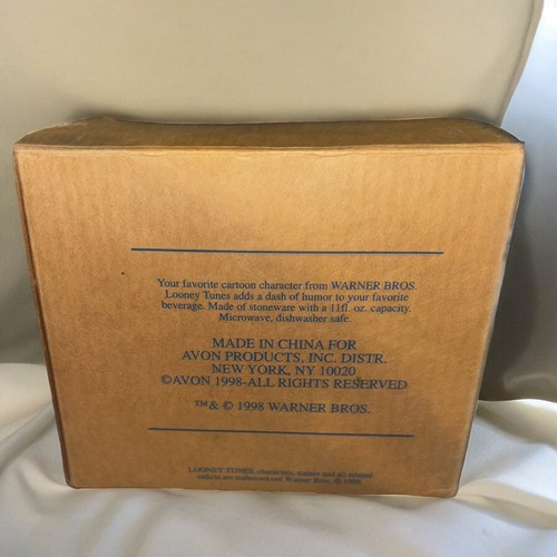New in Original Box 1998 Looney Tunes Gibson Sylvester Coffee Cup / Mug - Picture 9 of 11