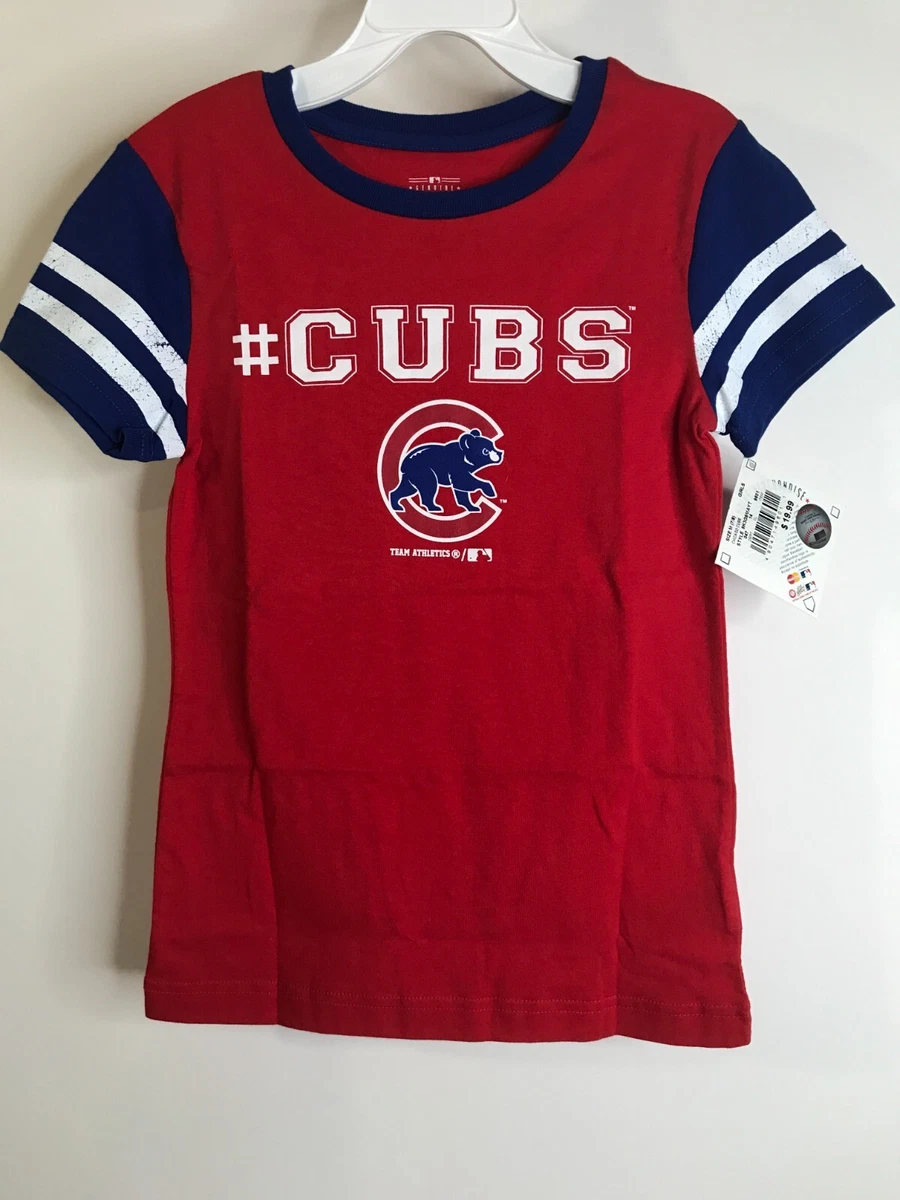 Chicago Cubs T shirt MLB Genuine Merchandise Girls Size XLarge