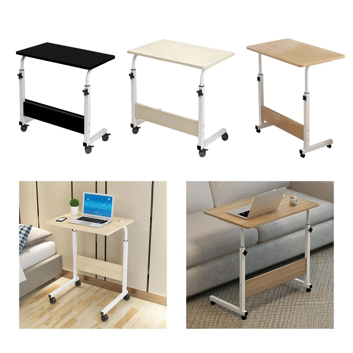 Height Adjustable Portable Standing Desk Small Computer Desk Table