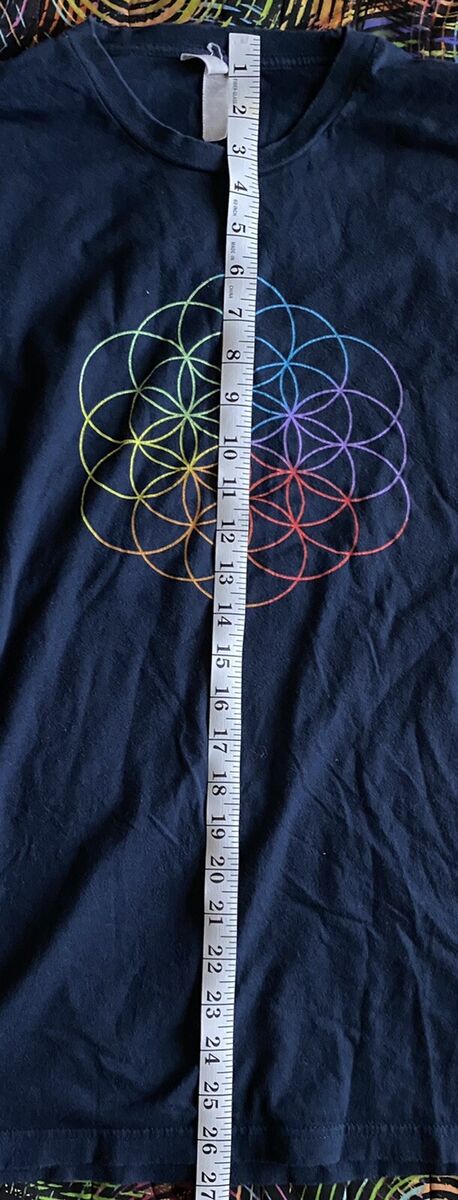 Coldplay Shirt Adult Large Head Full of Dreams 2017