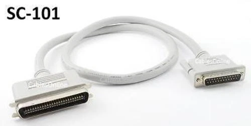 Digital 50-Pin To Centronics Scsi Cable, 1 Foot Bc09D-01