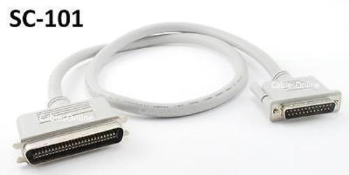 CablesOnline, 3ft DB25 25-Pin Male to CN50 50-Pin Male SCSI Cable - Afbeelding 1 van 3