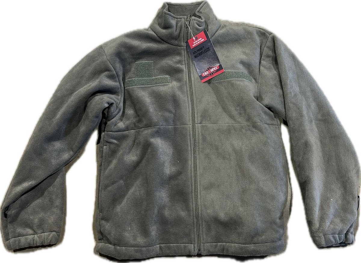 Tru-Spec Polar Fleece Jacket H2O Proof Microfleece | eBay