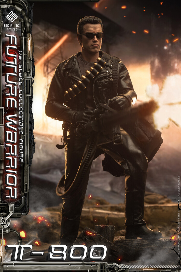 PRESENT TOYS PT-SP39 ターミネーター T-800 フィギュア PRESENT TOYS PT-sp39 Terminator T800 Arnold 12