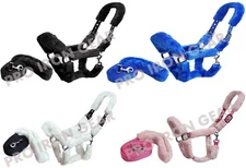 Horse Halters Nylon Lead Rope With Full Fur Adjustable