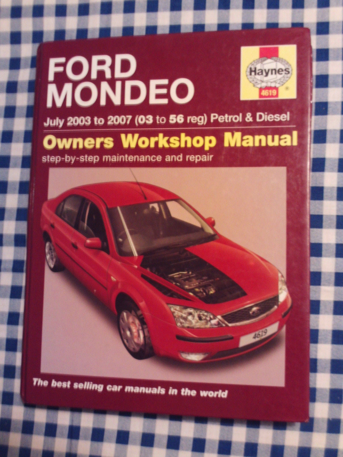 Haynes Manual Ford MONDEO Petrol & Diesel July 2003 - 2007 Hatchback 4619 |  eBay