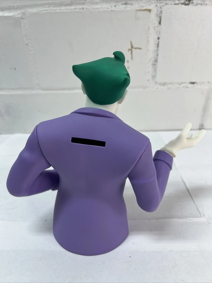 Raro 2015 Batman La Serie Animada: El Guasón Vinilo Busto Banco Estatua Foto 2 de 4