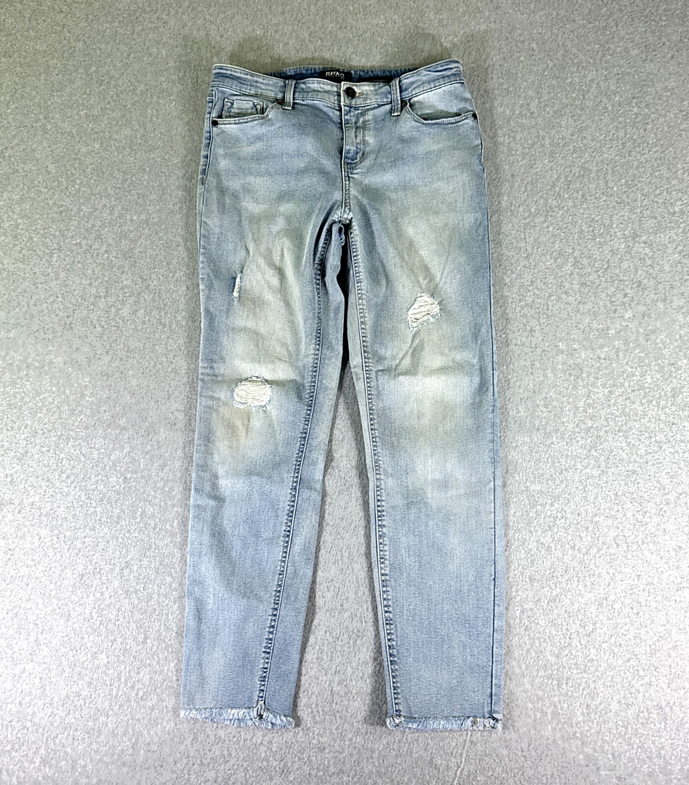 Buffalo Jess Womens Jeans Blue Tag Size 8 (29x26) Mid Rise Skinny Stretch