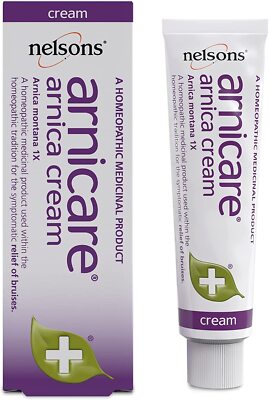 Nelsons Arnicare Arnika Creme homöopathische Mittel Blutergüsse Linderung 30g SCHNELLE P&P